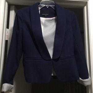 Cynthia Rowley navy blue blazer